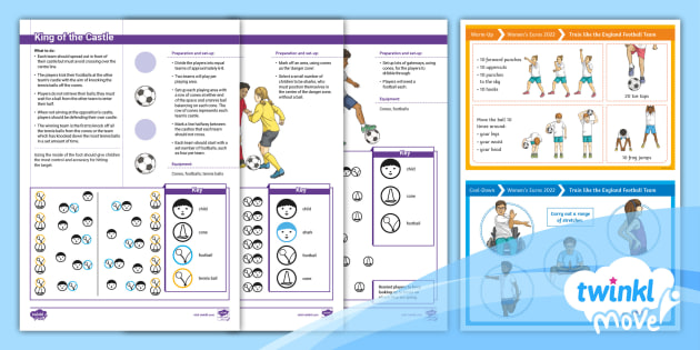 Women's World Cup: Train Like the England Team Activity Pack