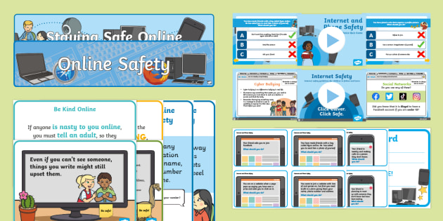 Internet Safety Teaching Ideas Resource Pack (teacher Made)