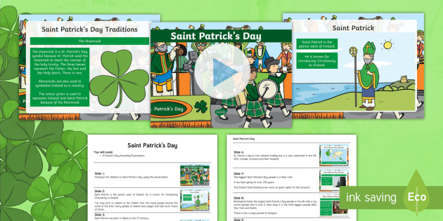 st patricks day assembly ks2 powerpoint