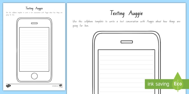 Years 5 And 6 Chapter Chat Texting August Activity To Support Teaching On