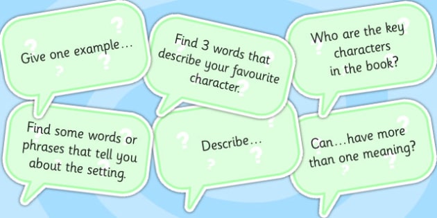 Free Af2 Guided Reading Question Cards Teacher Made