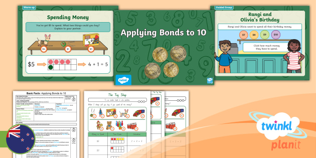 Level 1 Basic Facts: Number Bonds to 10 Lesson 3