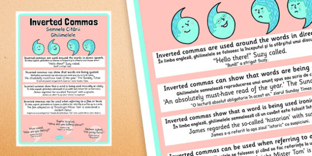 inverted-commas-punctuation-poster-romanian-translation