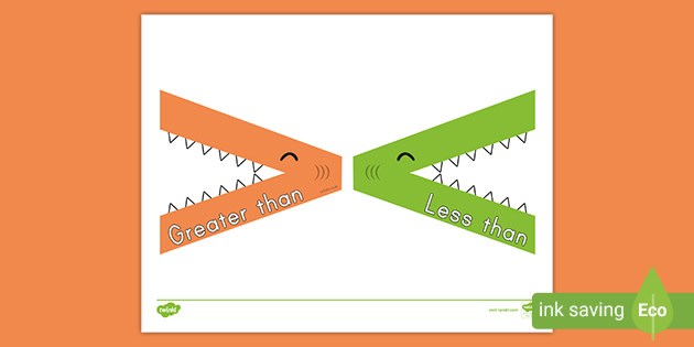 Math Symbols Examples What Is Greater Than And Less Than