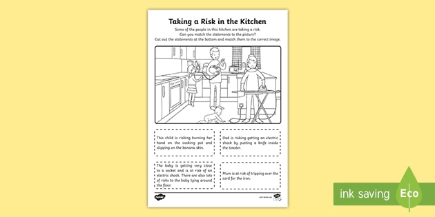 Kitchen Hazards Worksheet Answers