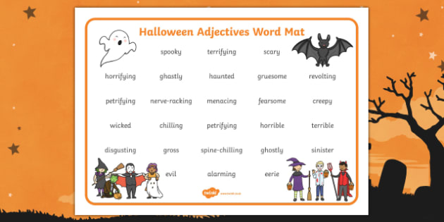 halloween-adjectives-word-mat-teacher-made