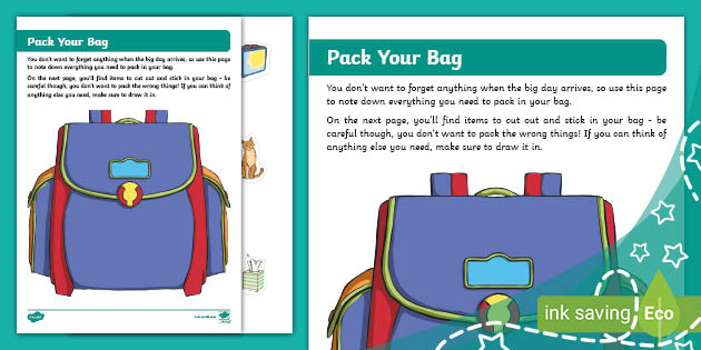 Habit Formation Making school bag packing fun and simple  Instructional  Design Is Fun