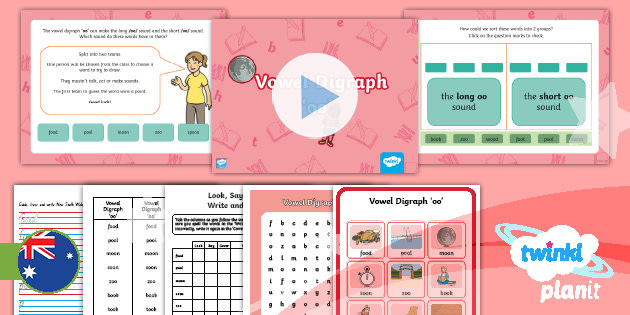 Year 1 Spelling: Vowel Digraphs Lesson 5 (teacher made)