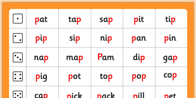 Phase 2 P Phoneme Roll And Read Mat