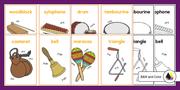 Instruments Of Music English Vocabulary