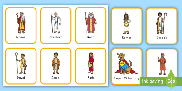 Vacation Bible School: Old Testament Heroes Matching Card Game