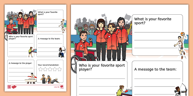 小学校で習う英語を使って、好きなスポーツや選手を伝えるようにする