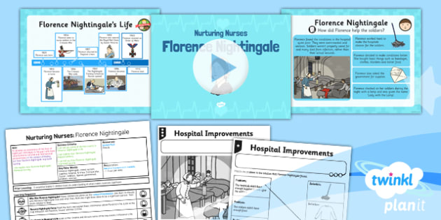 Nurturing Nurses Florence Nightingale Ks1 Resources