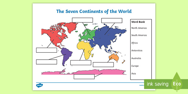 Continents Of The World Free Printable Worksheets PRINTABLE TEMPLATES