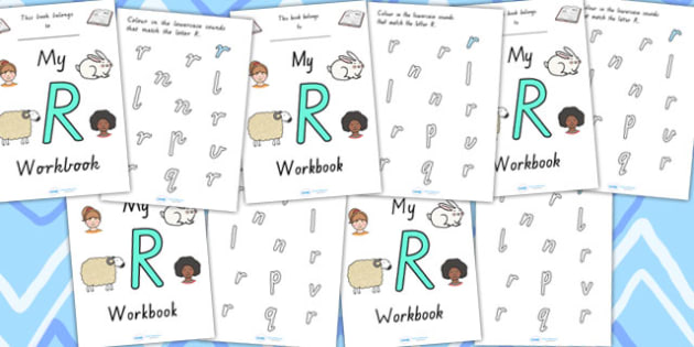 FREE! - My Workbook R Uppercase (teacher Made)