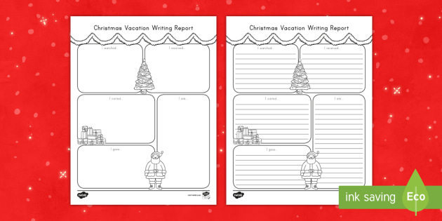 planning for christmas vacation essay