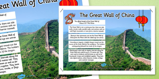 Great wall of china