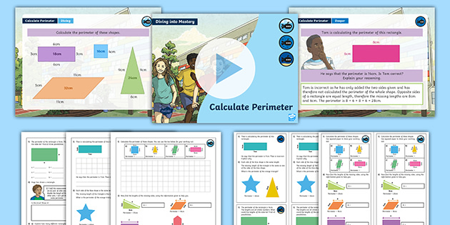 👉 White Rose Maths Compatible Year 3 Calculate Perimeter