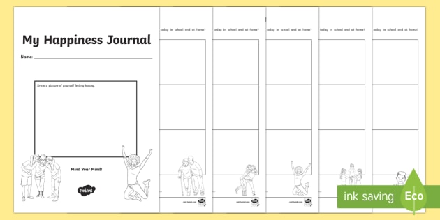 My Happiness Journal Senior Activity Booklet