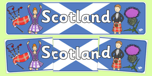 FREE! - Scotland Display Banner - Scotland, Olympics, Olympic Games, sports