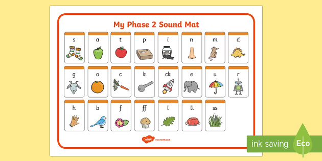 worksheets 3 phonics pdf phase Letters Phase Sound 2  and  Mat, Sound Mat DfES Sounds,