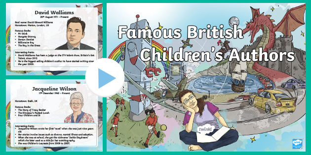 Famous British Children Authors PowerPoint teacher Made famous-british-children-authors-powerpoint-teacher-made