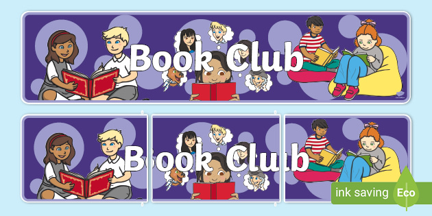 ? Book Club Display Banner - Twinkl
