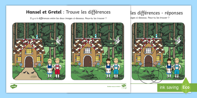 Jeux de hansel et gretel