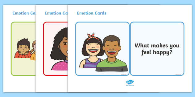 Scenario Cards for Emotions PDF Version - Teaching Resources