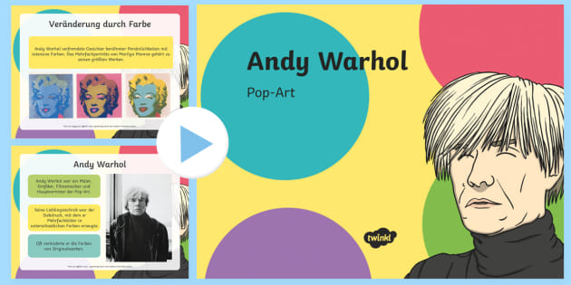 Andy Warhol Powerpoint Prasentation Teacher Made