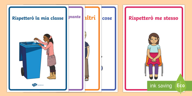 Grafici di ricompensa per bambini, Grafico del Italia