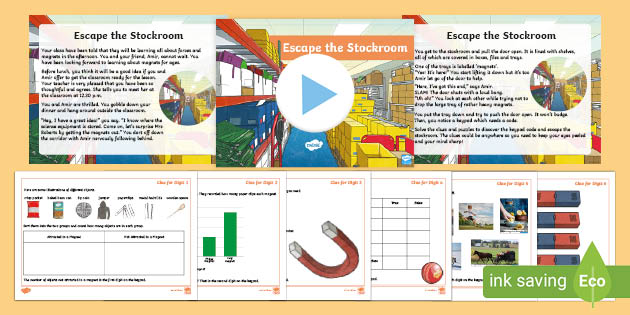 Forces Magnetic Fishing Game Step-By-Step PowerPoint