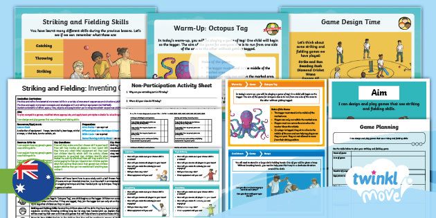 Move PE Striking and Fielding Lesson 6: Inventing Games