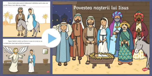 Povestea Nașterii Lui Iisus Prezentare Powerpoint