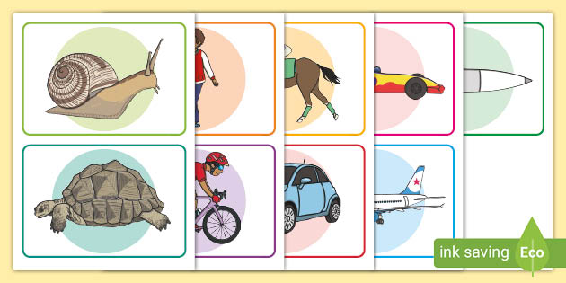 FREE Slowest To Fastest Ordering Cards teacher Made free-slowest-to-fastest-ordering-cards-teacher-made