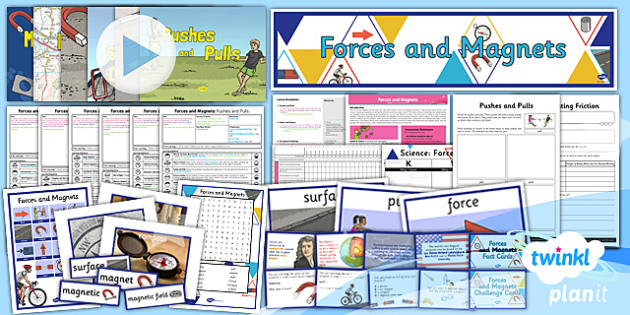 year 3 forces and magnets planning