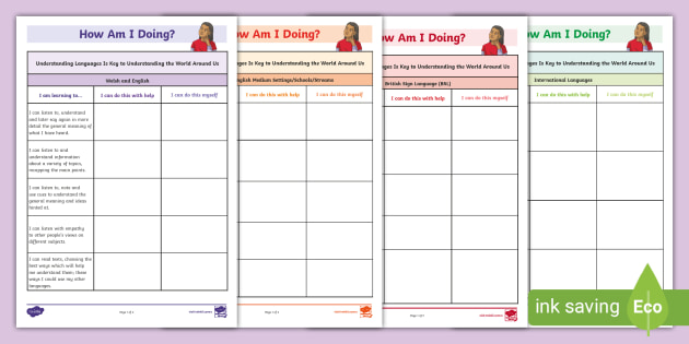 PS3 Child Speak Assessment Sheet: Understanding Languages Is the Key to