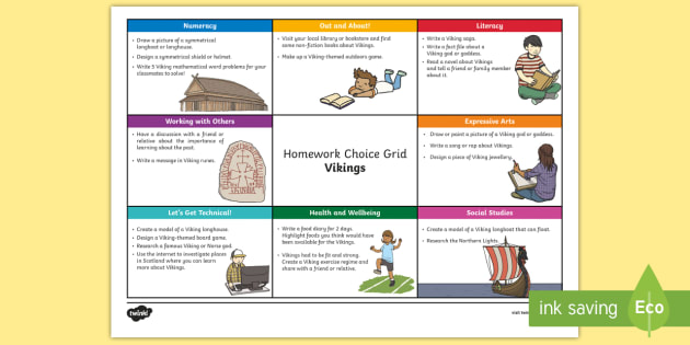Viking houses homework help