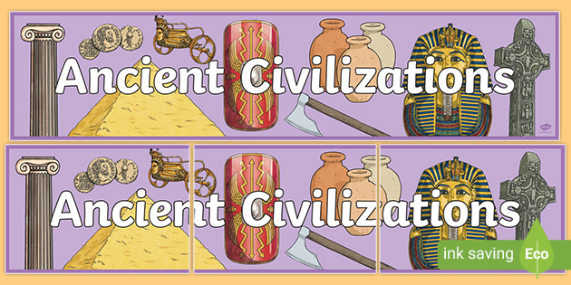 Classroom Civilization Social Studies NEW POSTER Egyptian Artifacts 2 