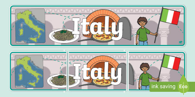 Italy Display Banner - Language Resources - Display Resource