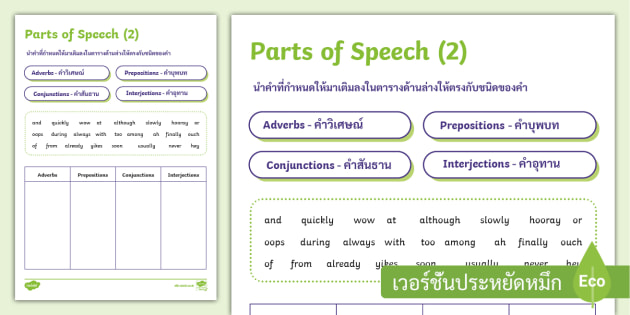 แบบฝึกหัดคำสรรพนามภาษาอังกฤษ: ก้าวข้ามความยาก ประสบความสำเร็จ