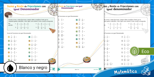 Simplificar fracciones activity for 5to