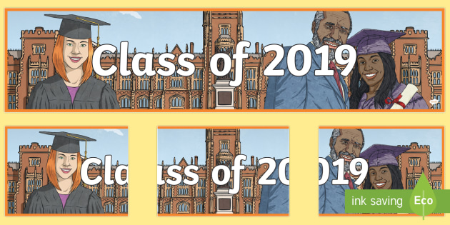 Class Of 2019 Display Banner Teacher Made