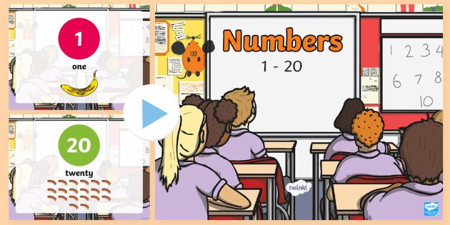 Numbers 1 20 Powerpoint Maths Resource Twinkl