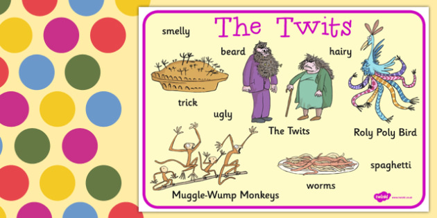 Roald Dahl Characters The Twits Roald Dahl Characters The Twits