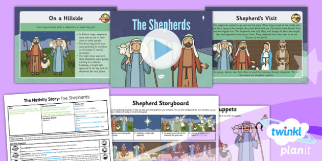 RE: The Nativity Story: The Shepherds Year 3 Lesson Pack 4