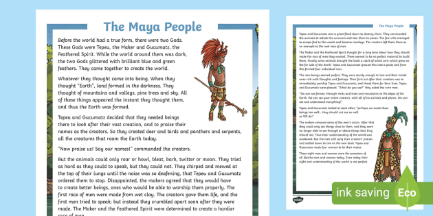 mayan-creation-myth-short-story-teacher-made-twinkl