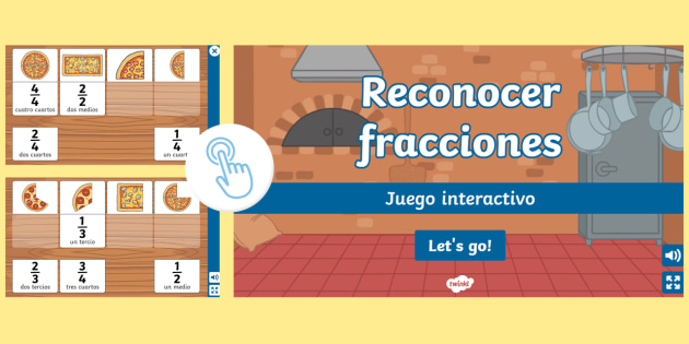 * Recurso interactivo: fracciones - Twinkl