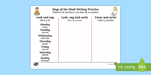 Inglês Fácil - Teacher Silva II - 📝 DAYS OF THE WEEK (DIAS DA SEMANA) . .  ✍ The days of the week in English begin with CAPITAL letters. The days of