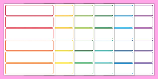 👉 Colored Editable Gratnells Tray Labels (teacher made)